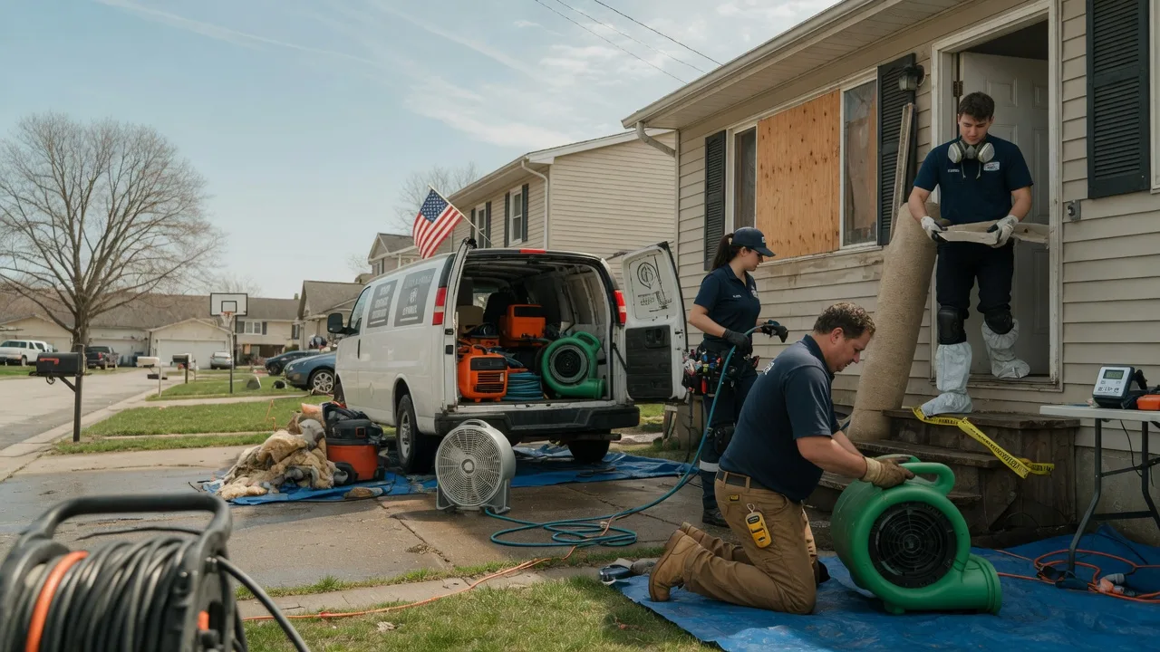 Water Damage Restoration in Centerville, TN near me
